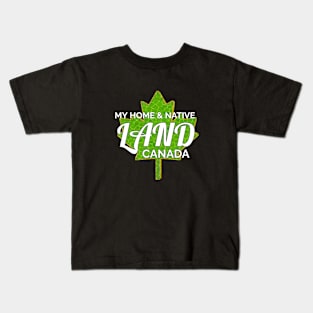 My home & Native Land Kids T-Shirt